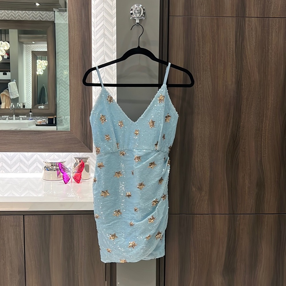 Super down mini dress. NWT